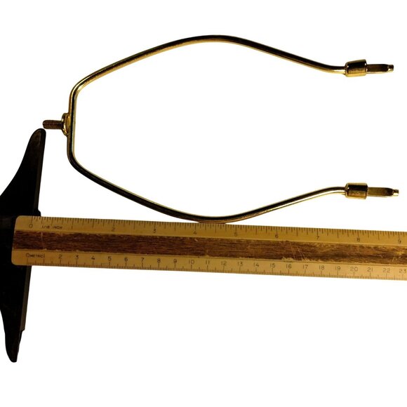 Lamp Harp Brass 9 Inch - Picture 2 of 4